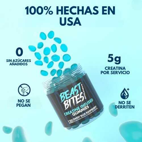 Beast Bites™ - Gomitas de Creatina