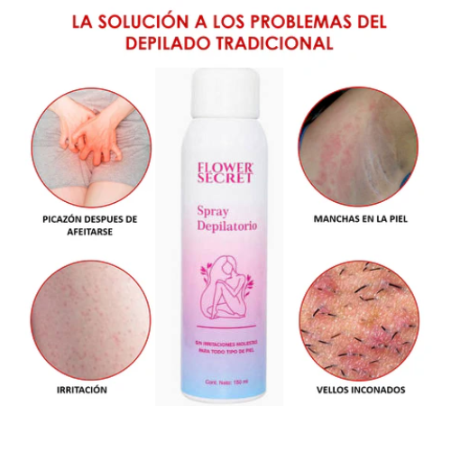 SoftFlash™ - Spray Depilatorio
