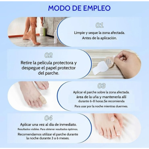 NailClear™ - Parche Antihogo