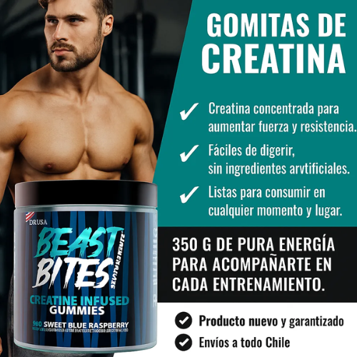 Beast Bites™ - Gomitas de Creatina
