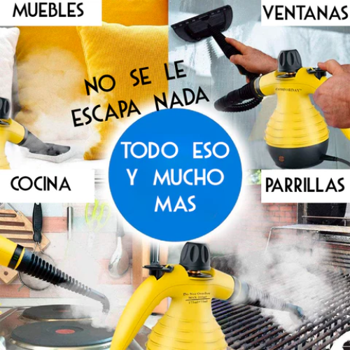 SteamMaster™ - Limpiador a Vapor Multifuncional