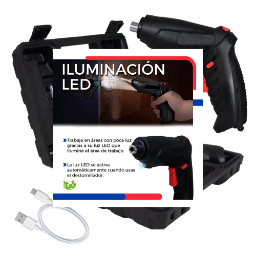 NanoDrill™ - Destornillador Electrico