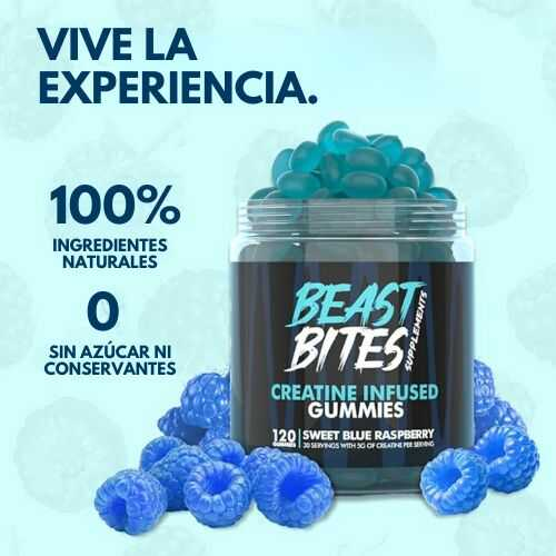 Beast Bites™ - Gomitas de Creatina